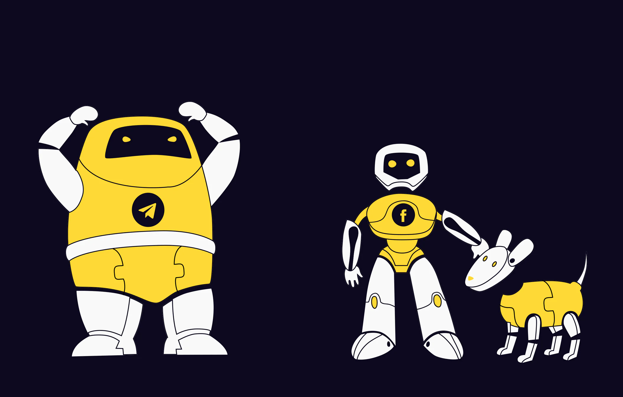 Telegram bots and Facebook bots Telegram bots and Facebook bots