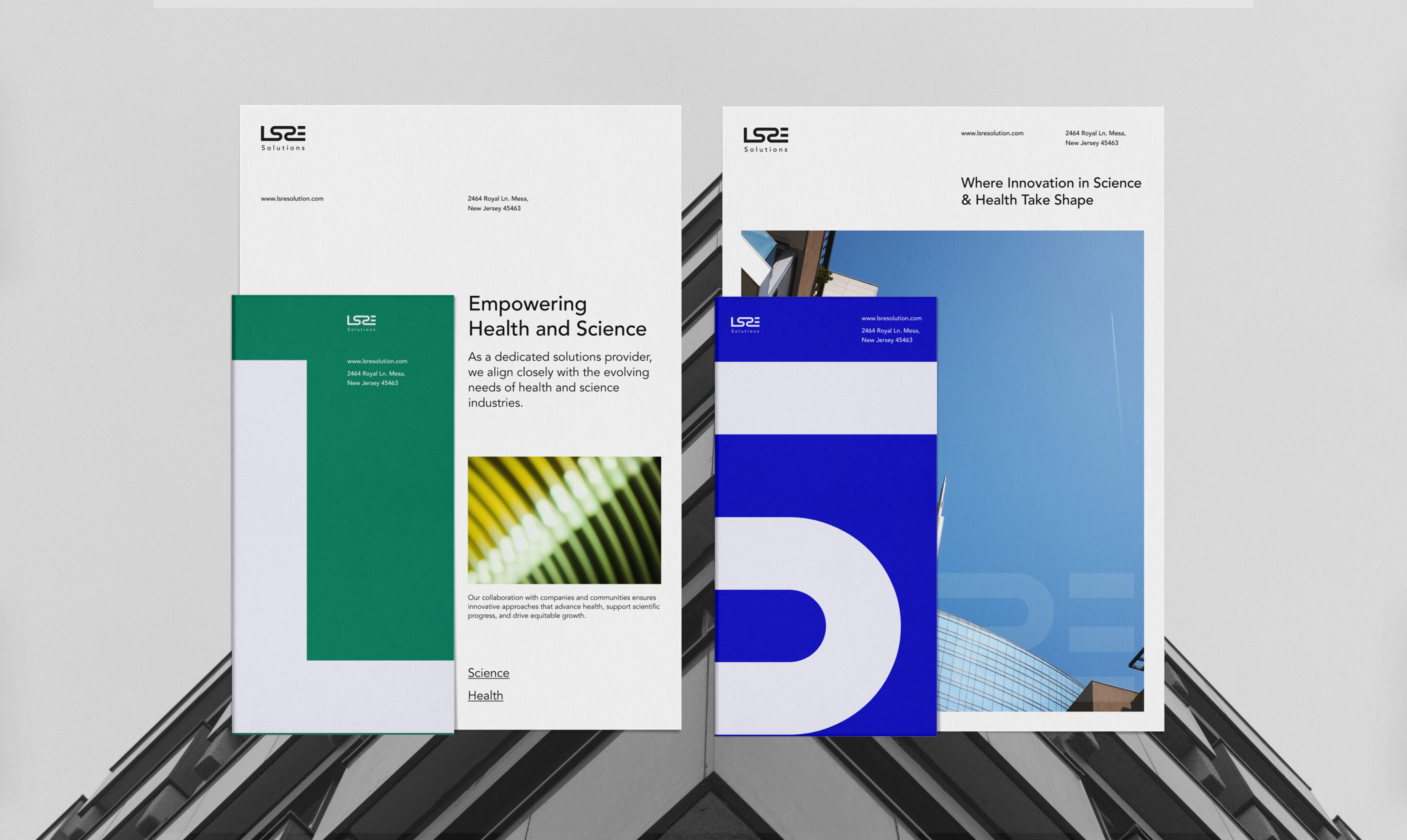 Design of documentation LSRE Branding