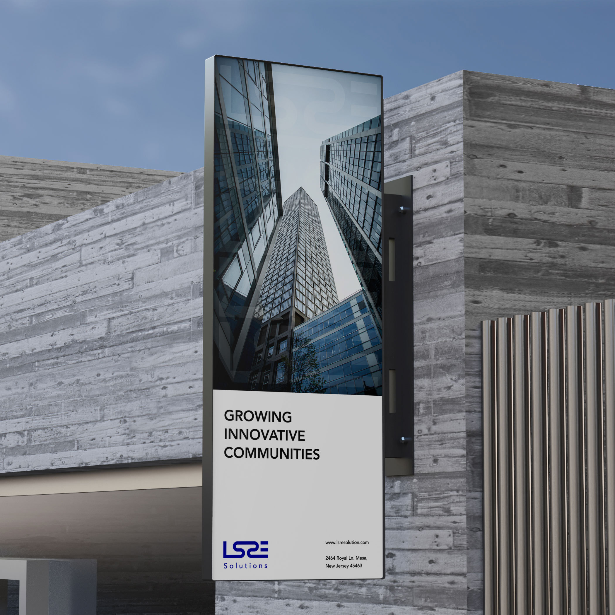 Banner Prototype for LSRE Branding | Case Studies