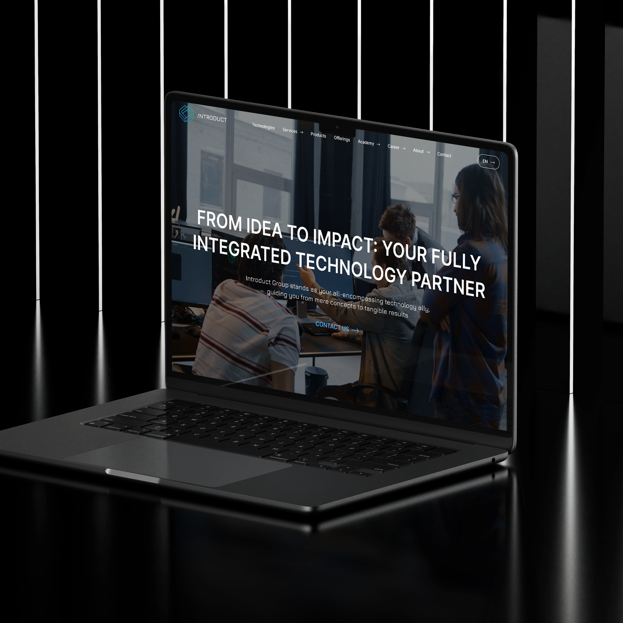 Website development for the Intoduct | Case Studies