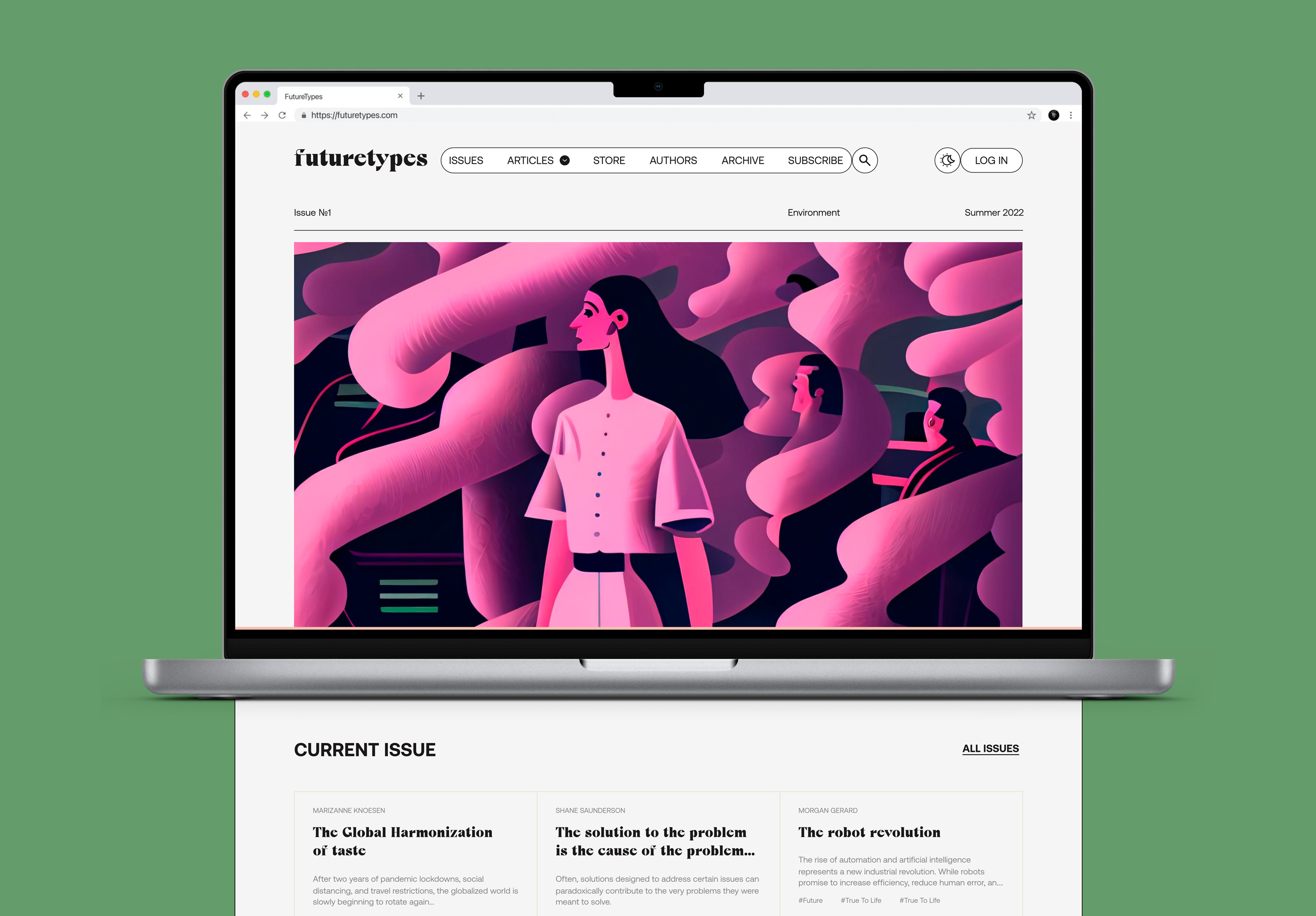 Website development for the FutureTypes | Case Studies