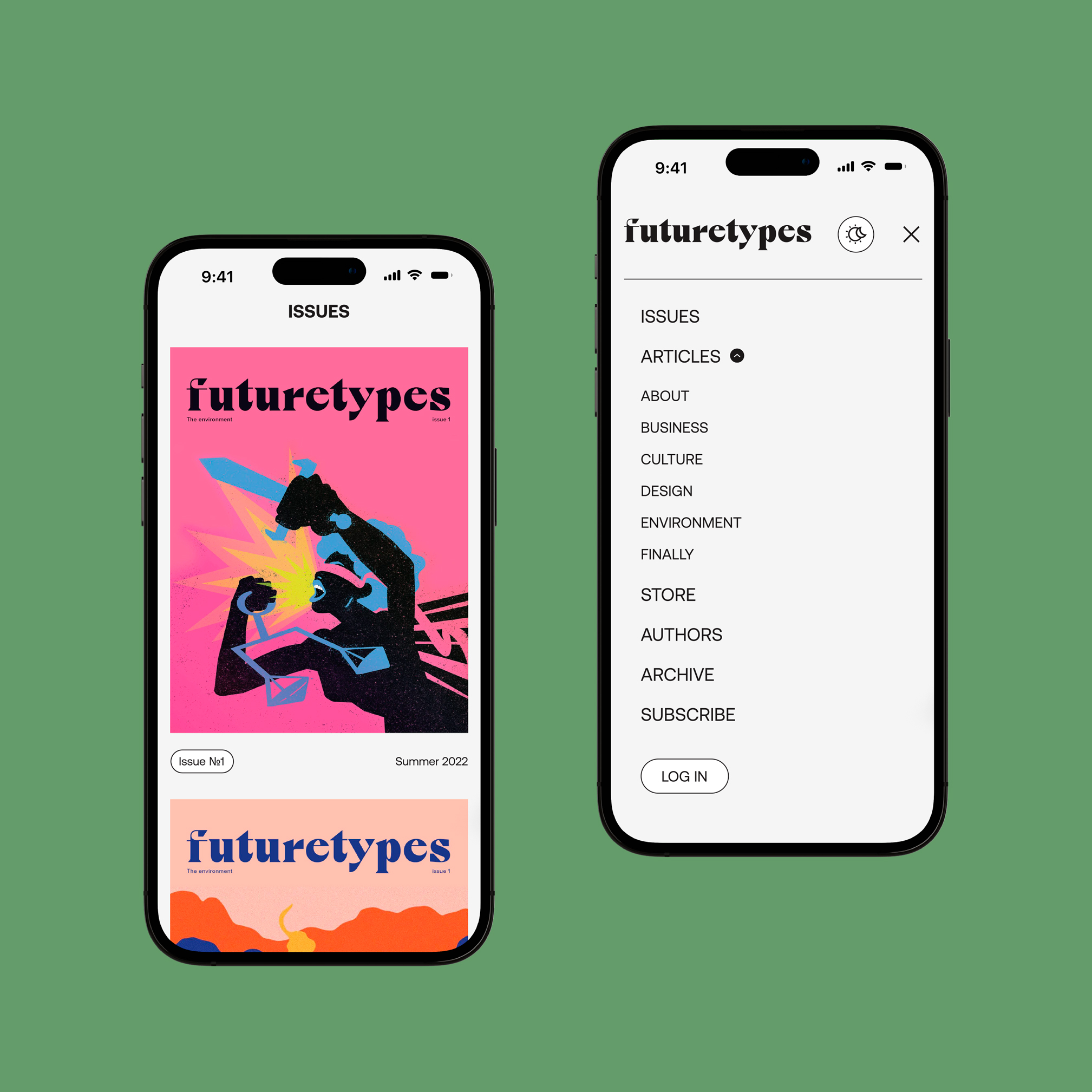 Website development for the FutureTypes