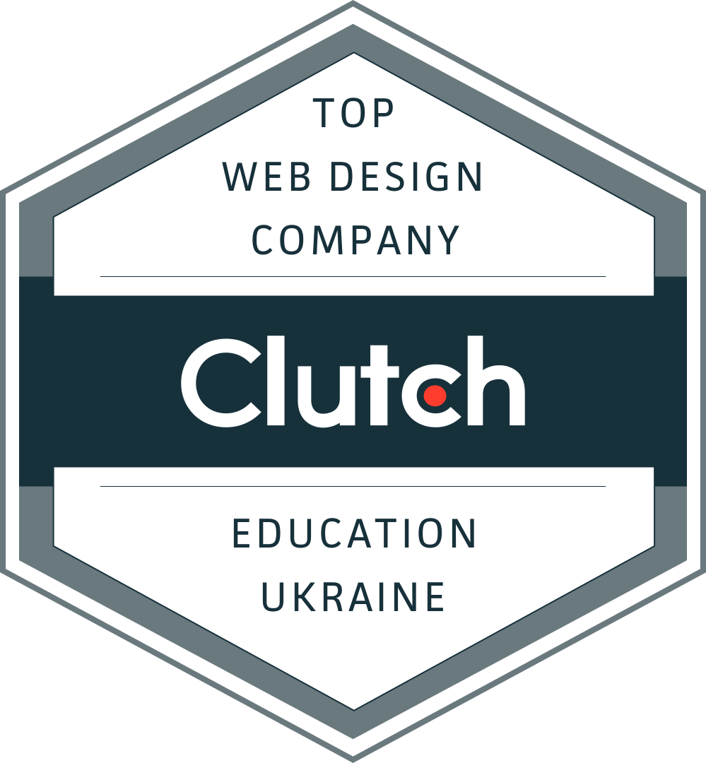 Top Web Design Company - Education Industry | Clutch Badge