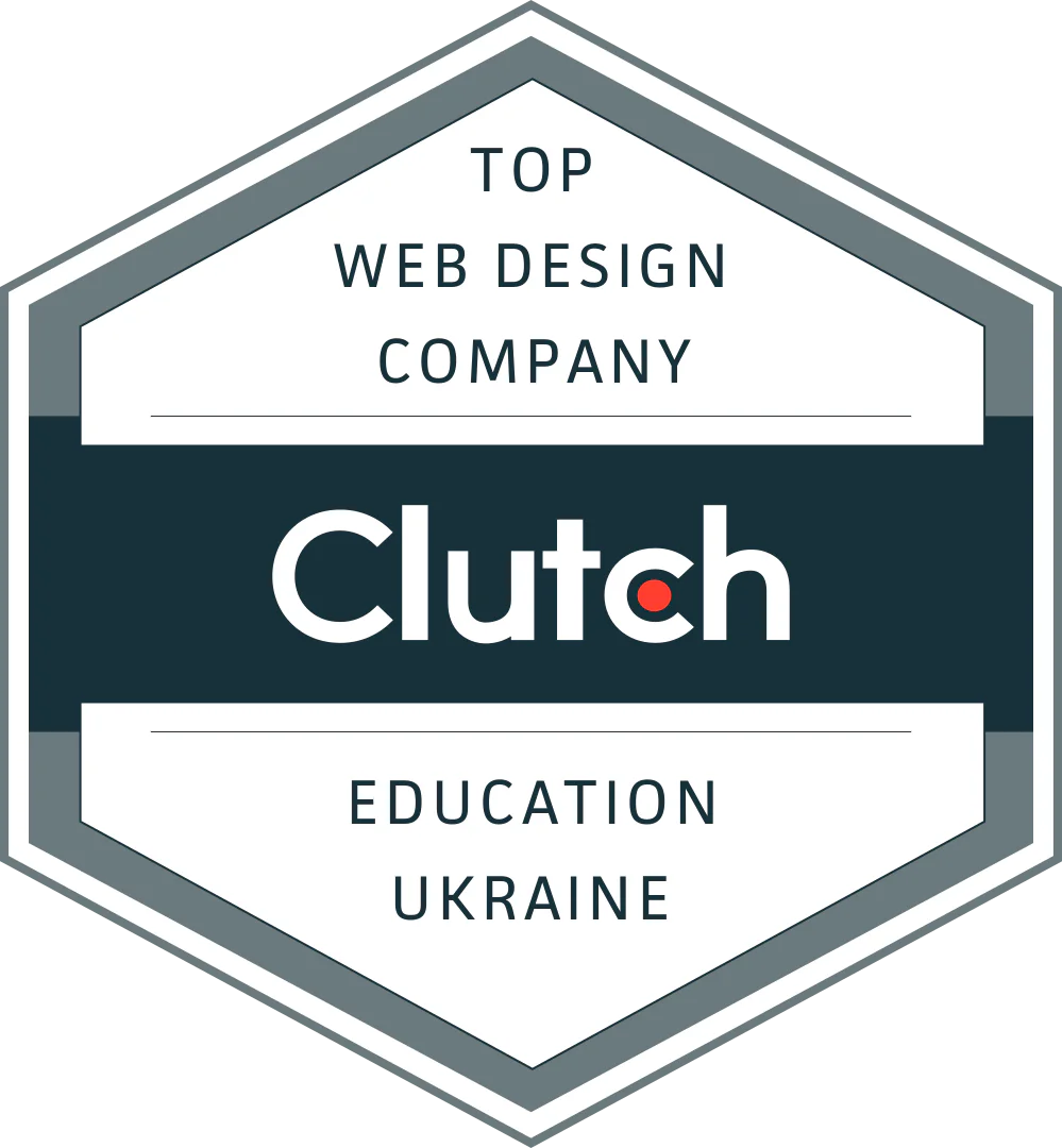 Top Web Design Company - Education Industry | Clutch Badge
