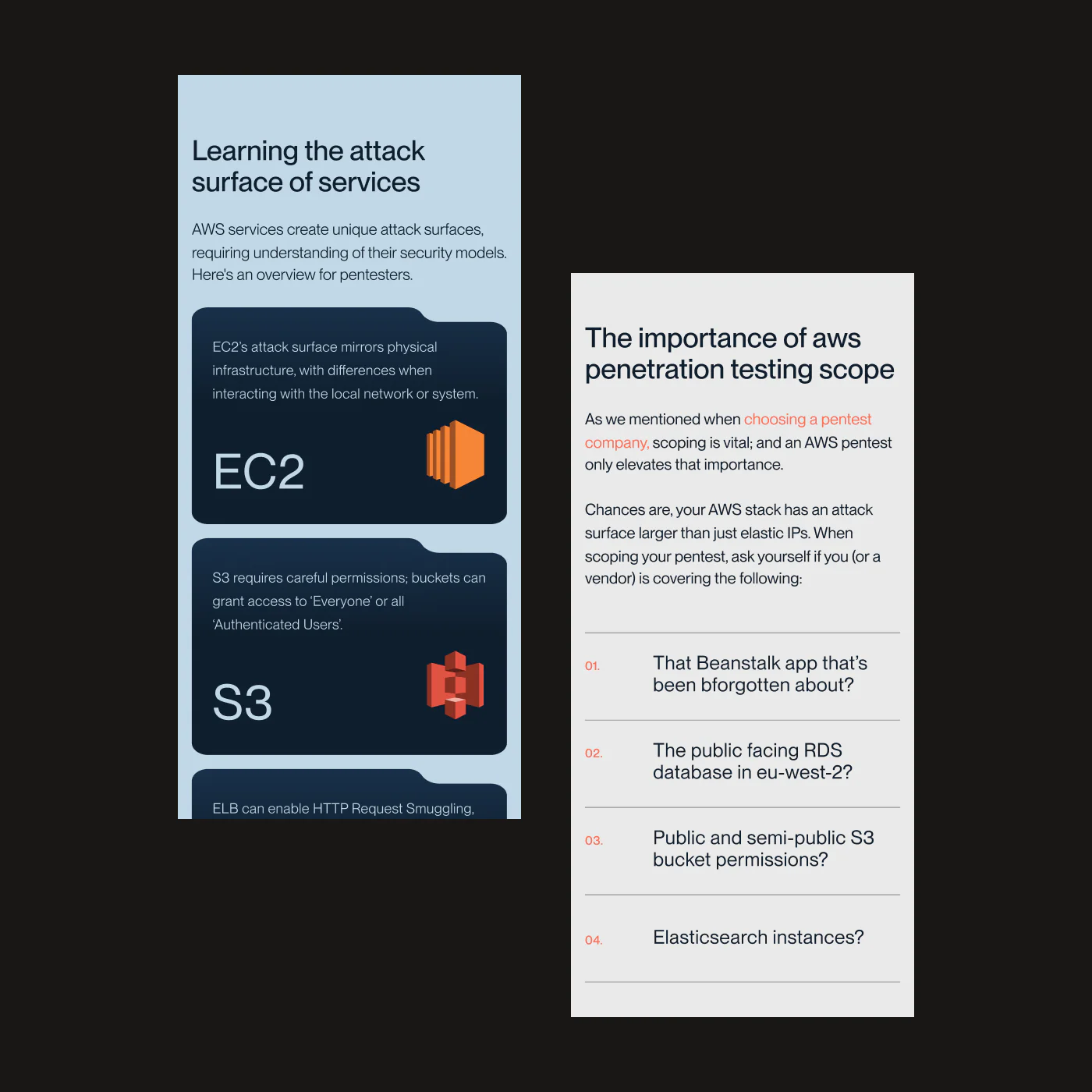 Overview of AWS attack