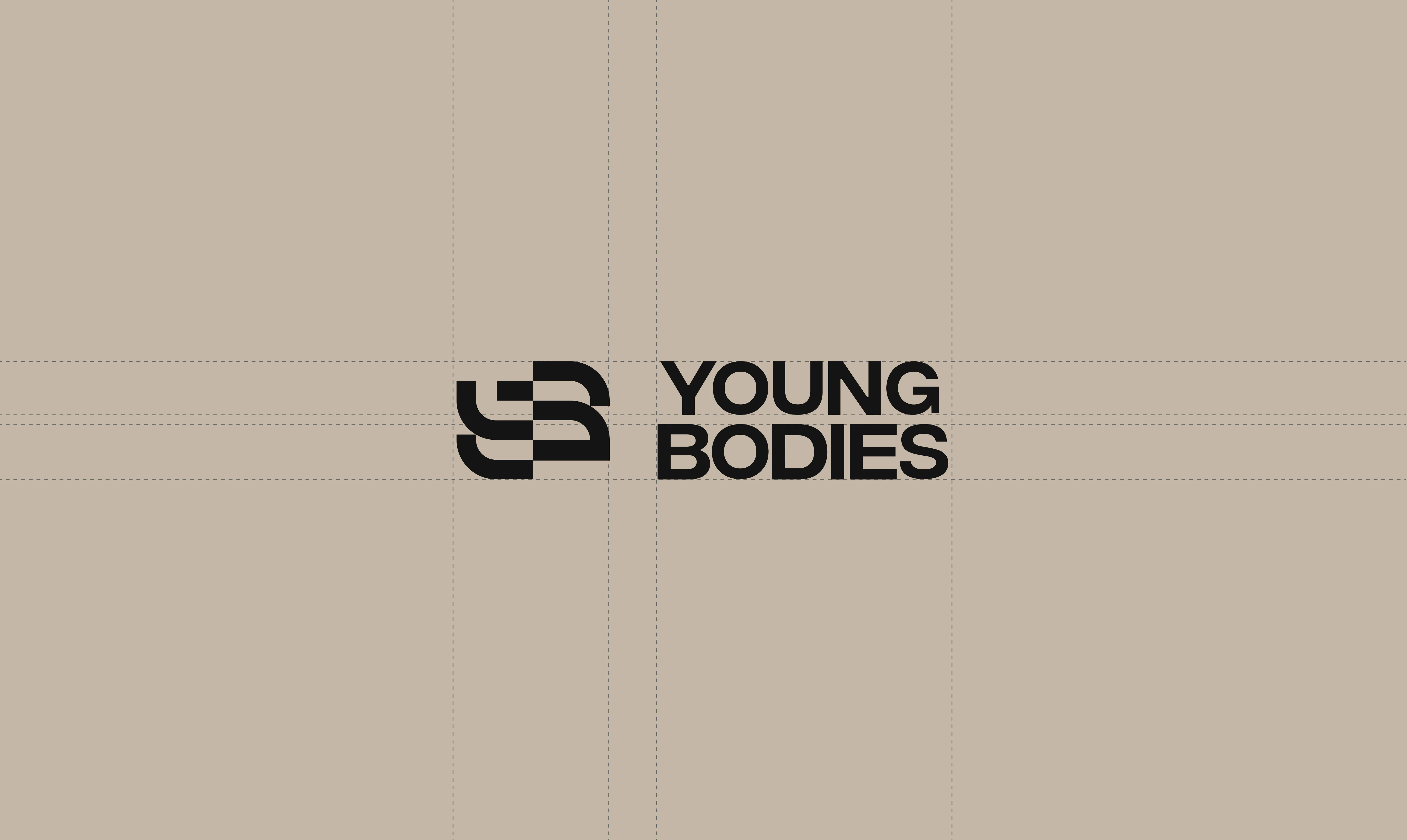 Young Bodies brand logo design