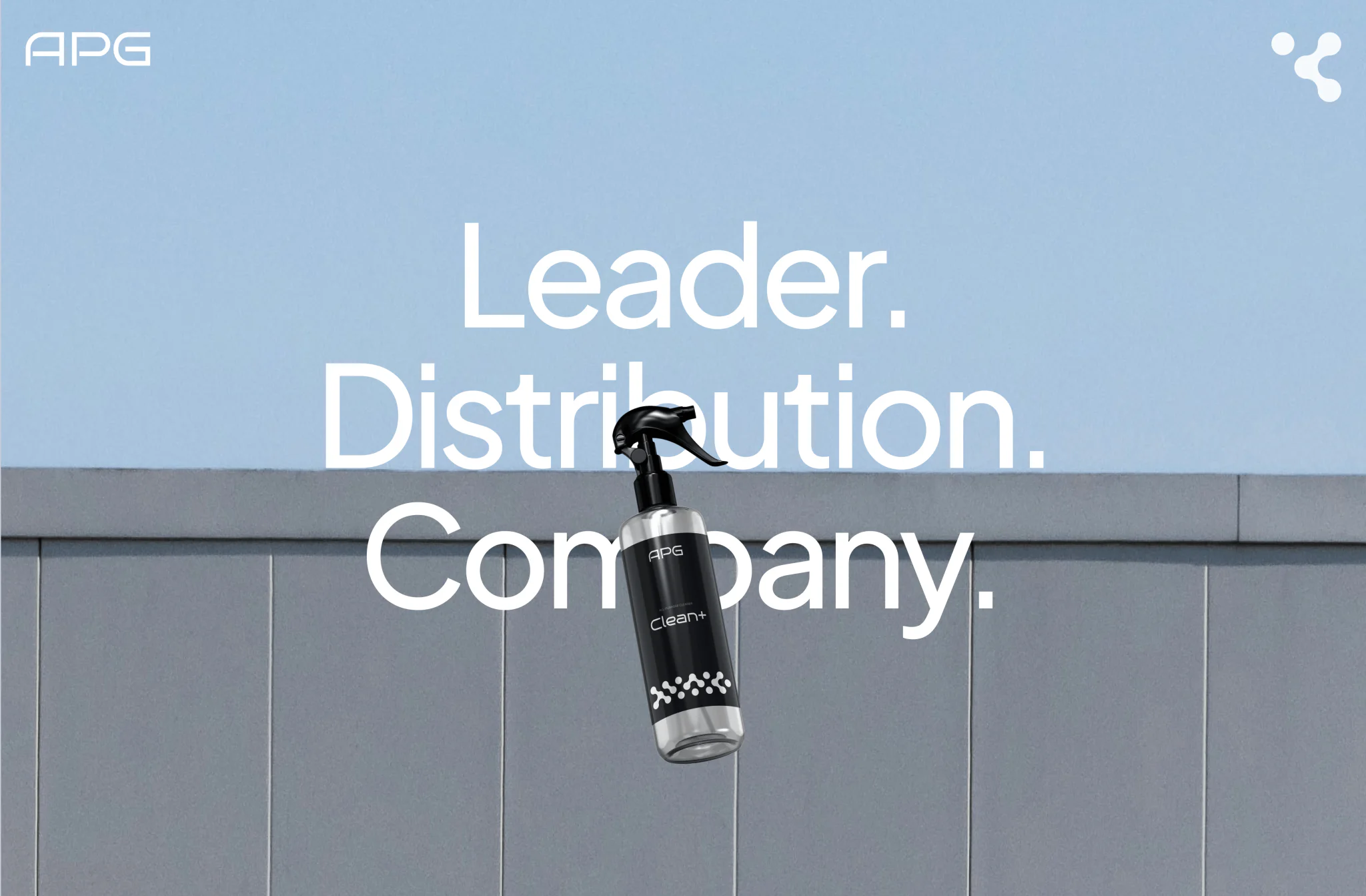APG Clean+ spray bottle