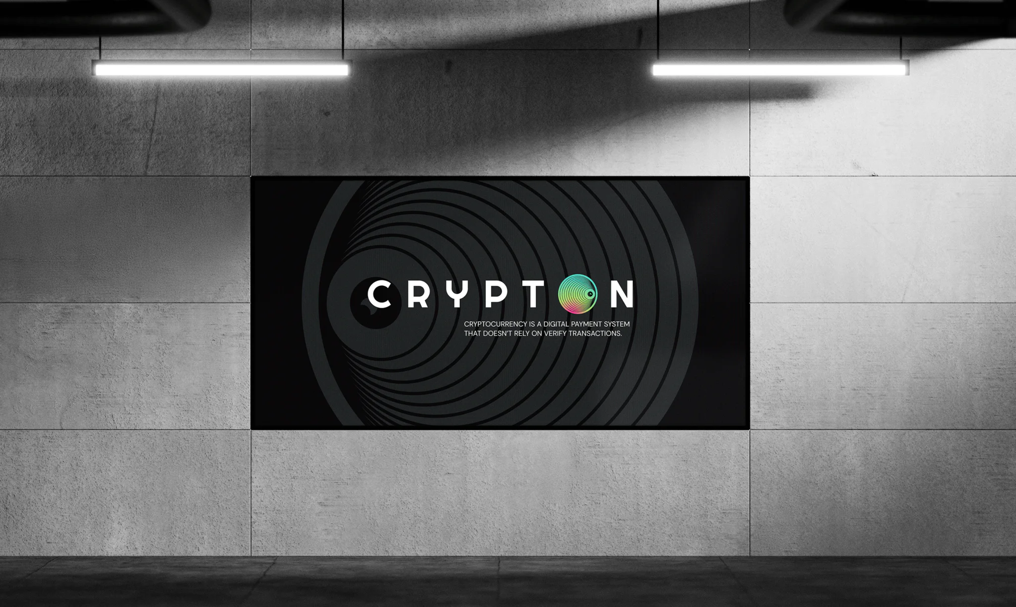 Futuristic Crypton Payment Design