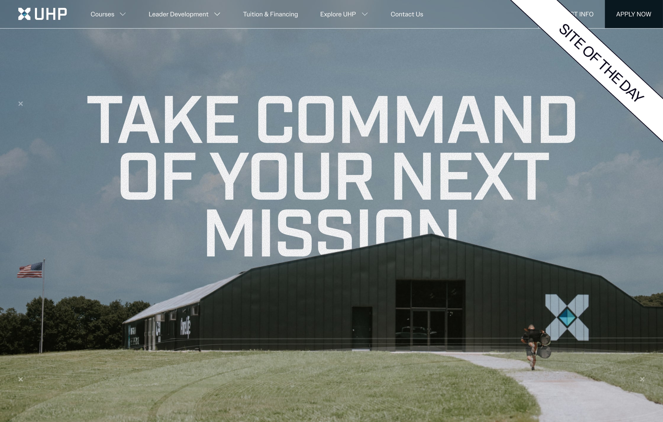 UHP Mission Campus UHP training facility exterior