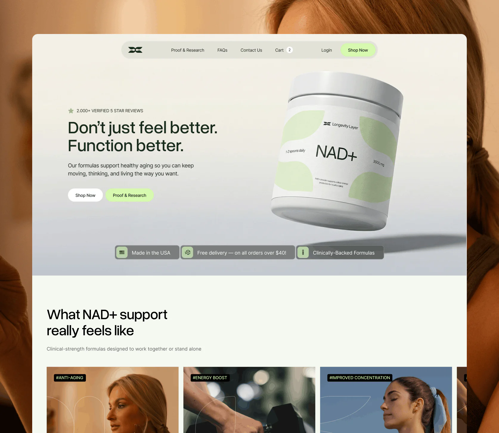 Cover image Longevity Layer