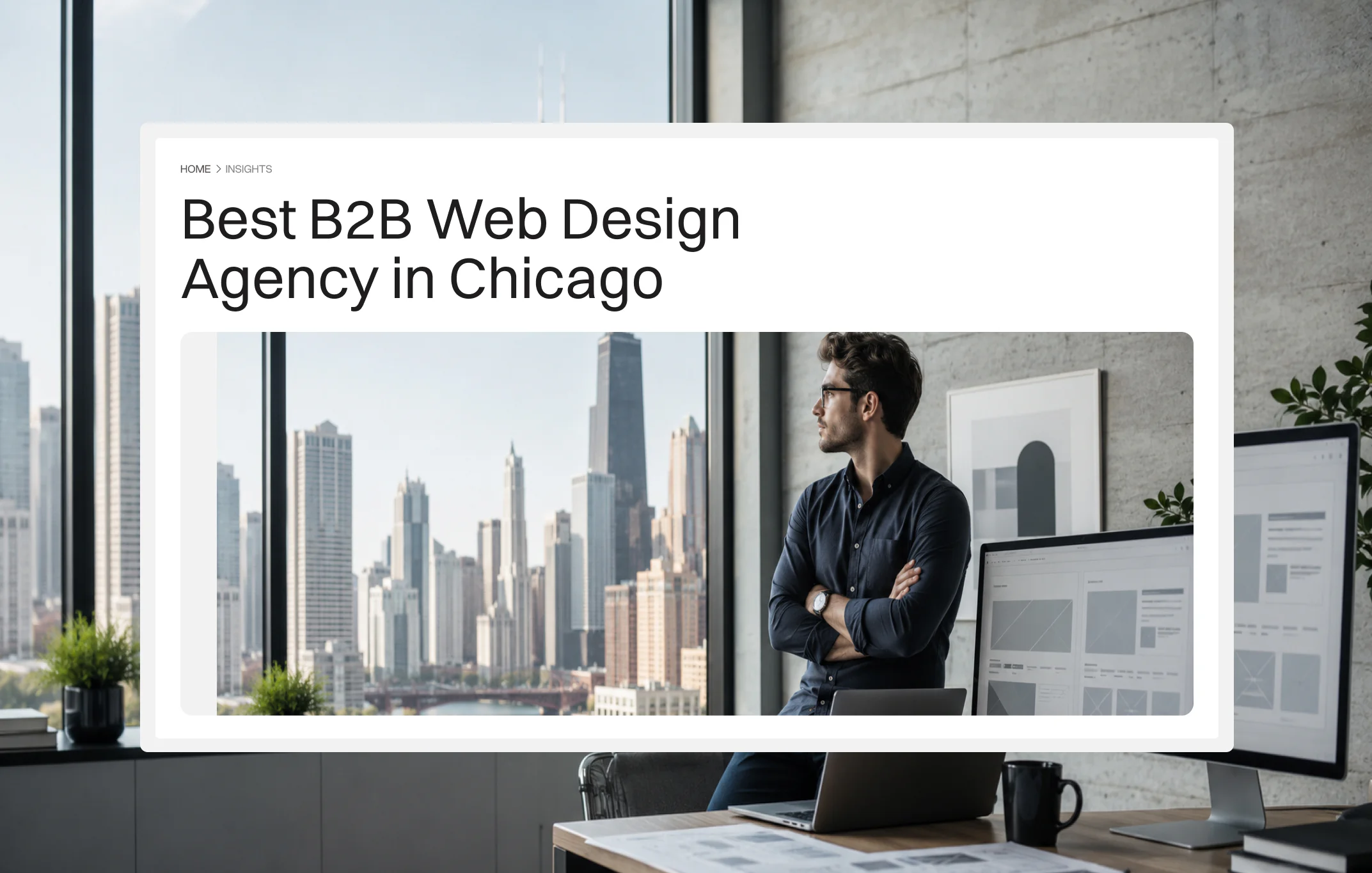 Best B2B Web Design Agency in Chicago Article Preview