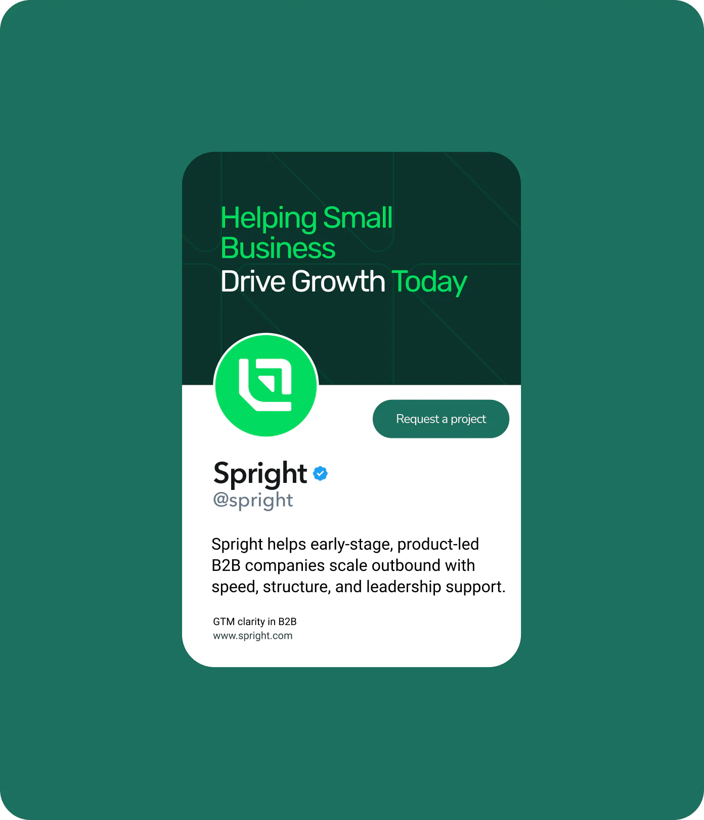 Spright Brand Identity and Social Media Design