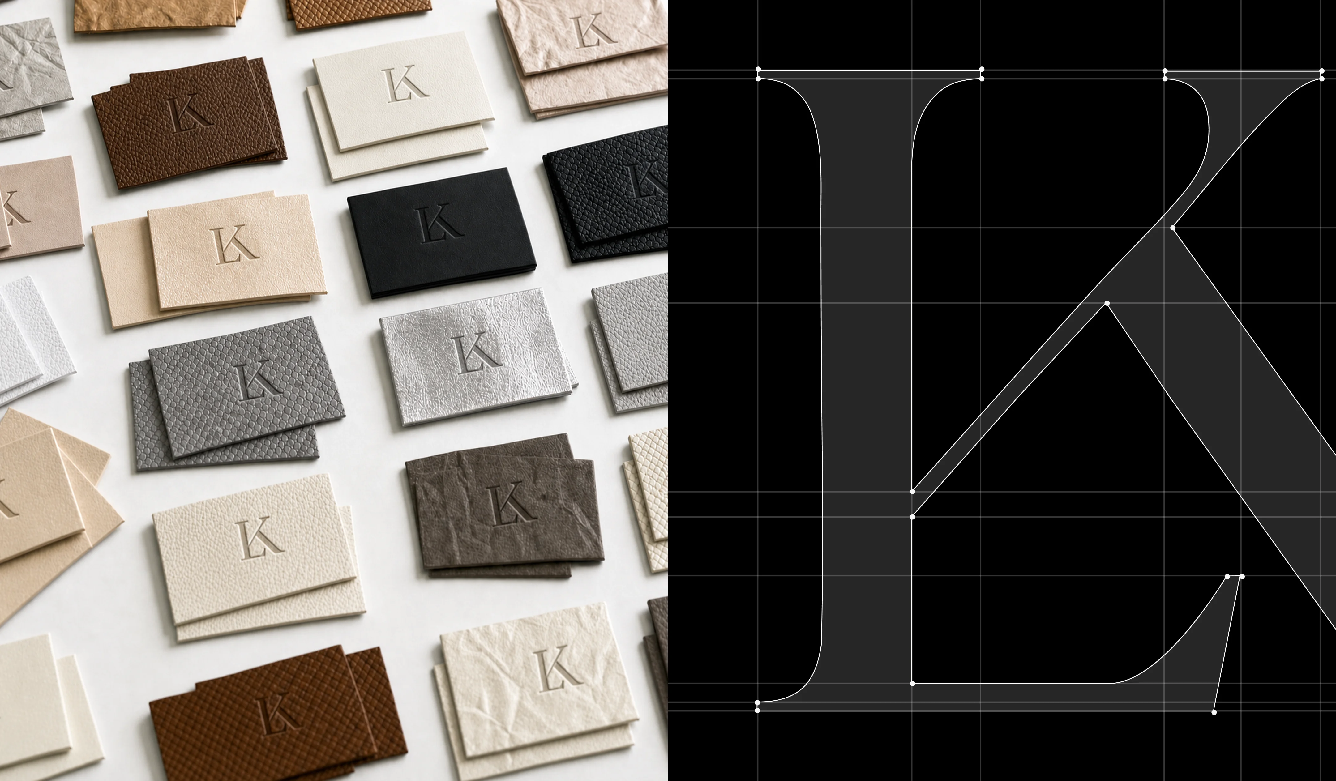 Leather Kloset Monogram Design and Brand Applications