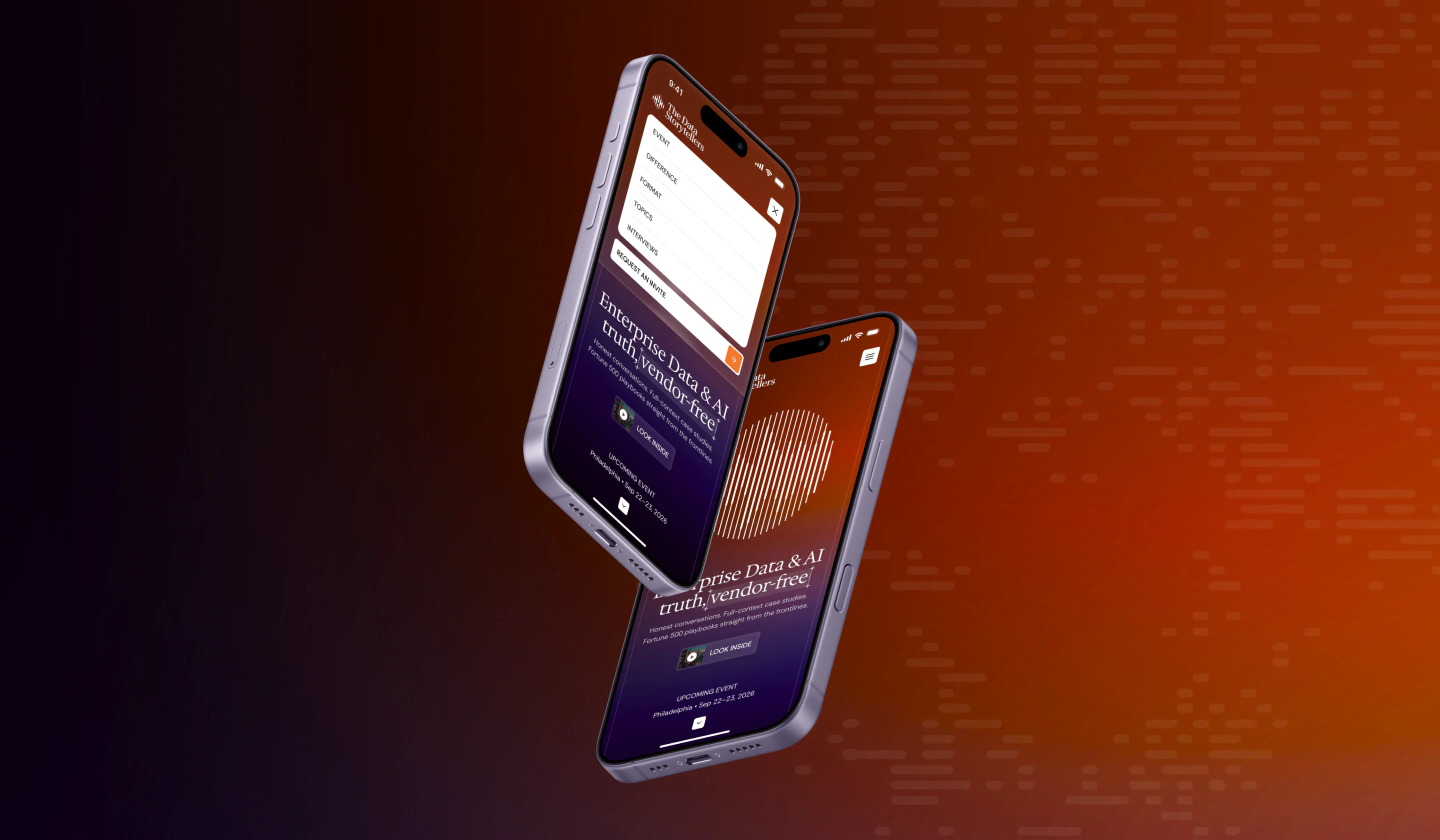 Responsive mobile website design