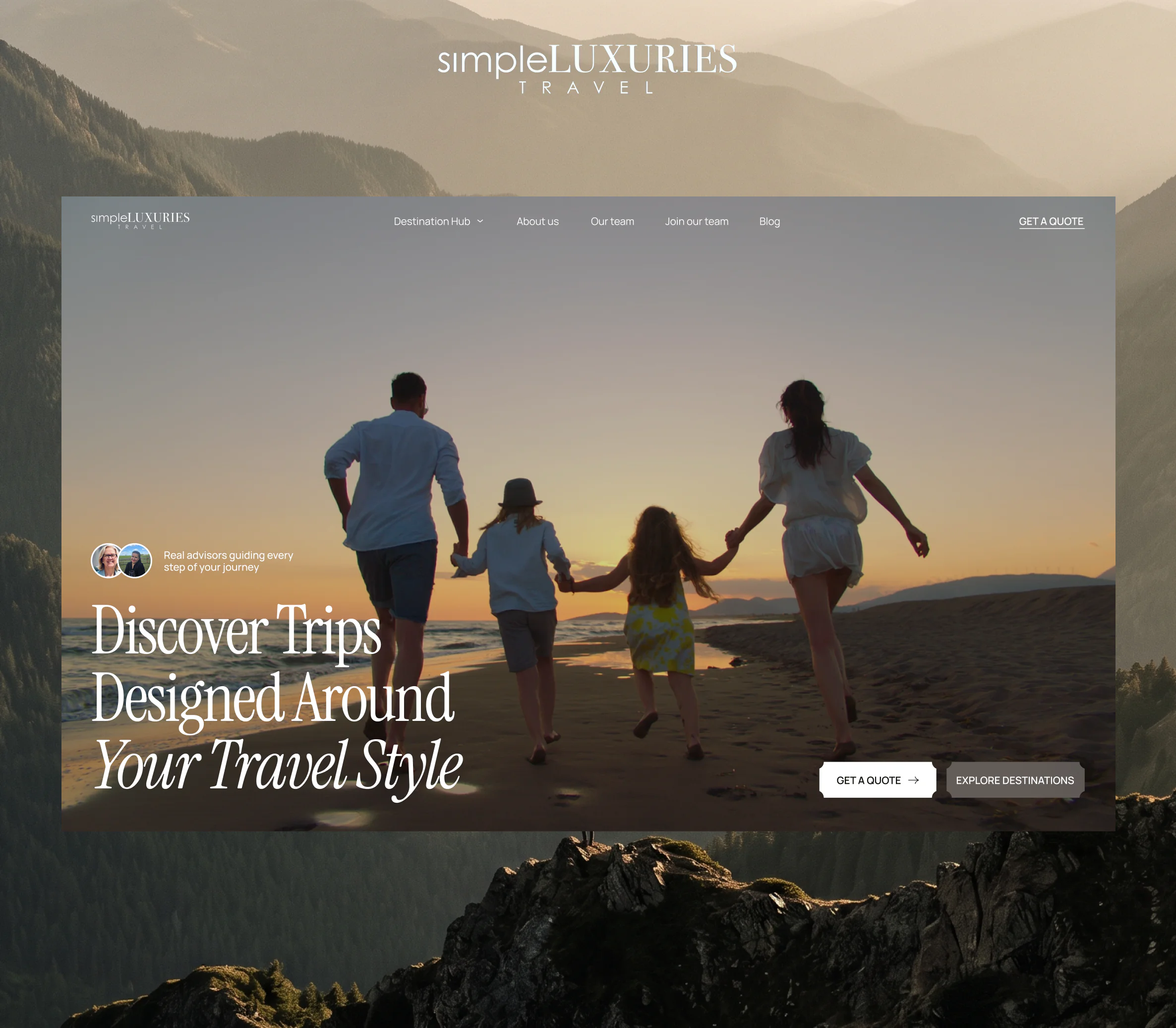 Cover image Simple Luxuries Travel