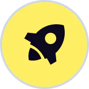 Rocket launch icon