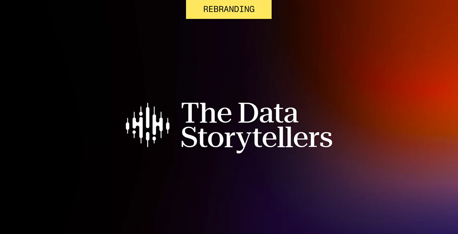 The Data Storytellers rebranding project