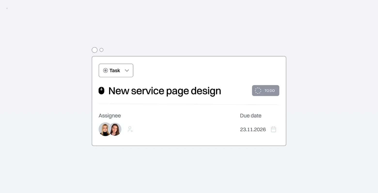 Service Page Design Task