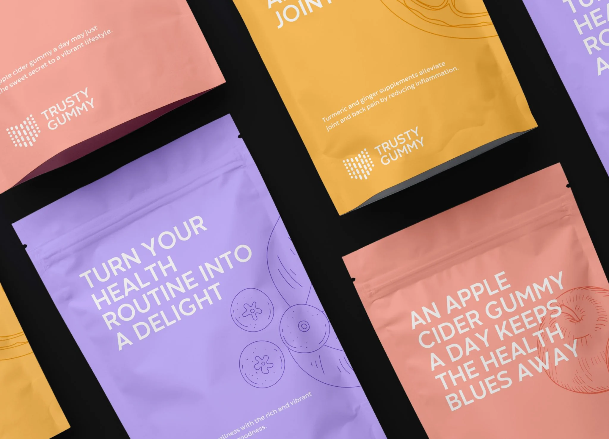 Trusty Gummy | Brand Packaging Trusty Gummy | Brand Packaging