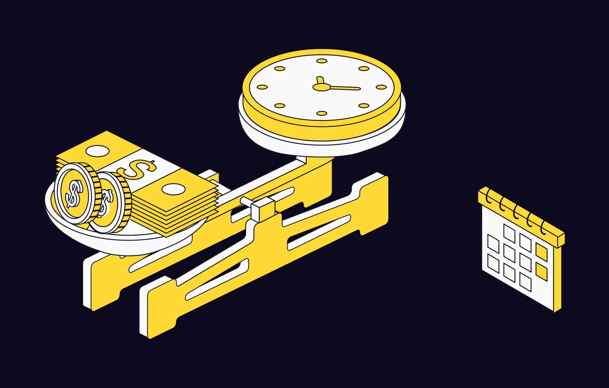 Time & Material Illustration Time & Material Illustration
