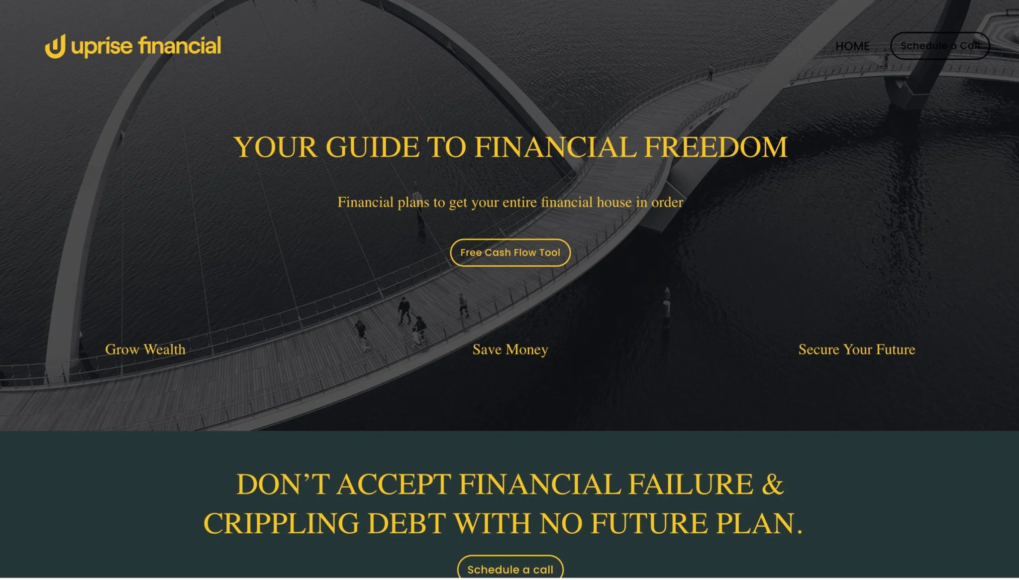 Uprise Financial – Old Website Design Uprise Financial - Old Website Design