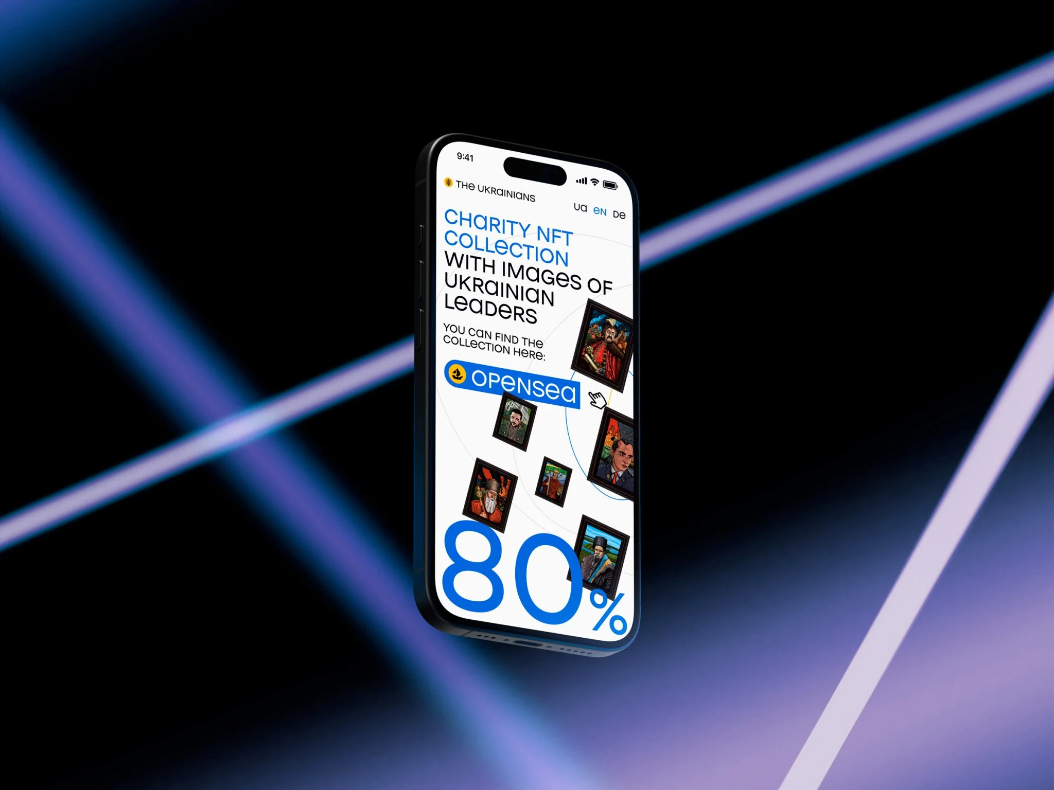 Design of Mobile version | The Ukrainians | Case Studies Design of Mobile version | The Ukrainians | Case Studies