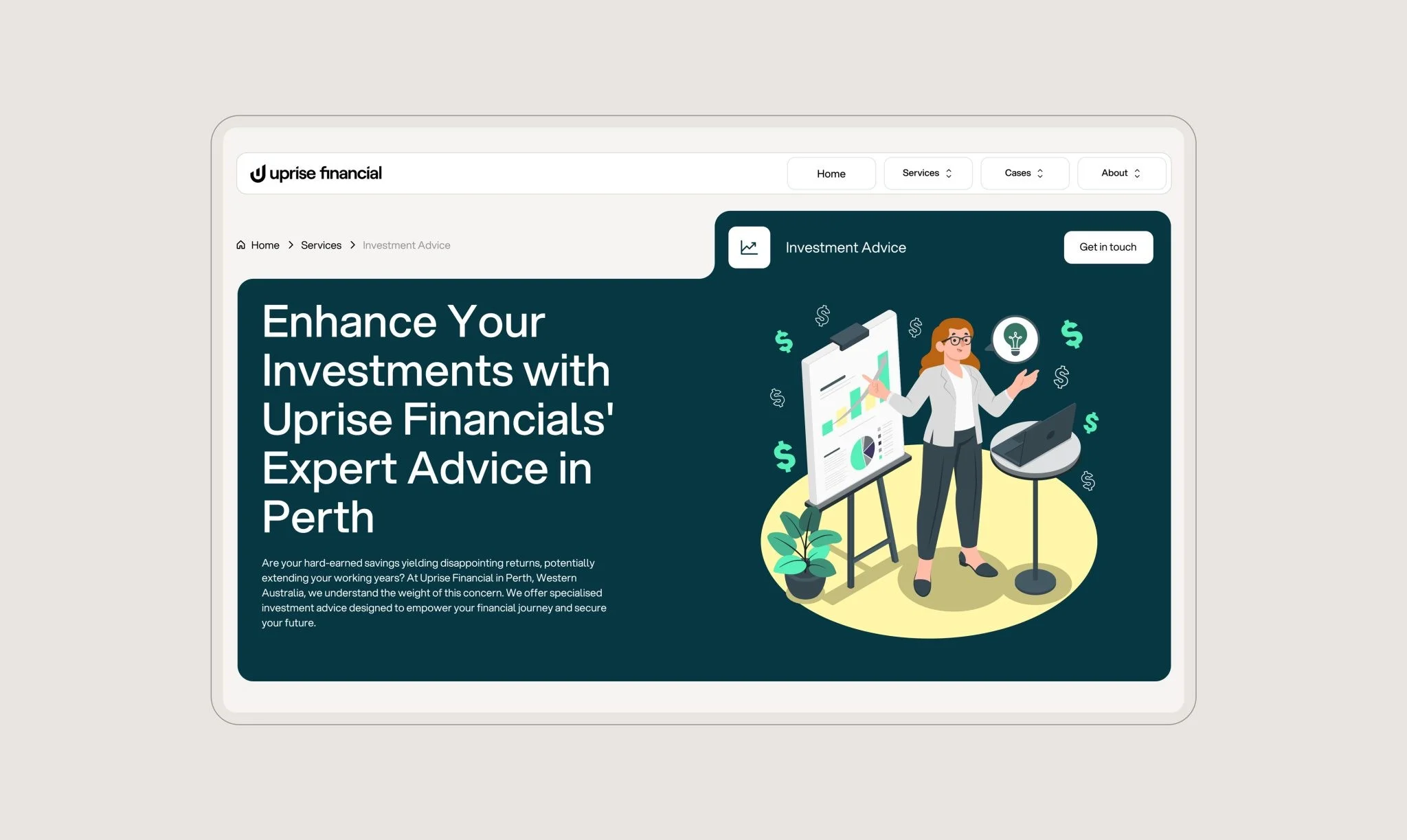 UI/UX Design for Consulting firm UI/UX Design for Consulting firm
