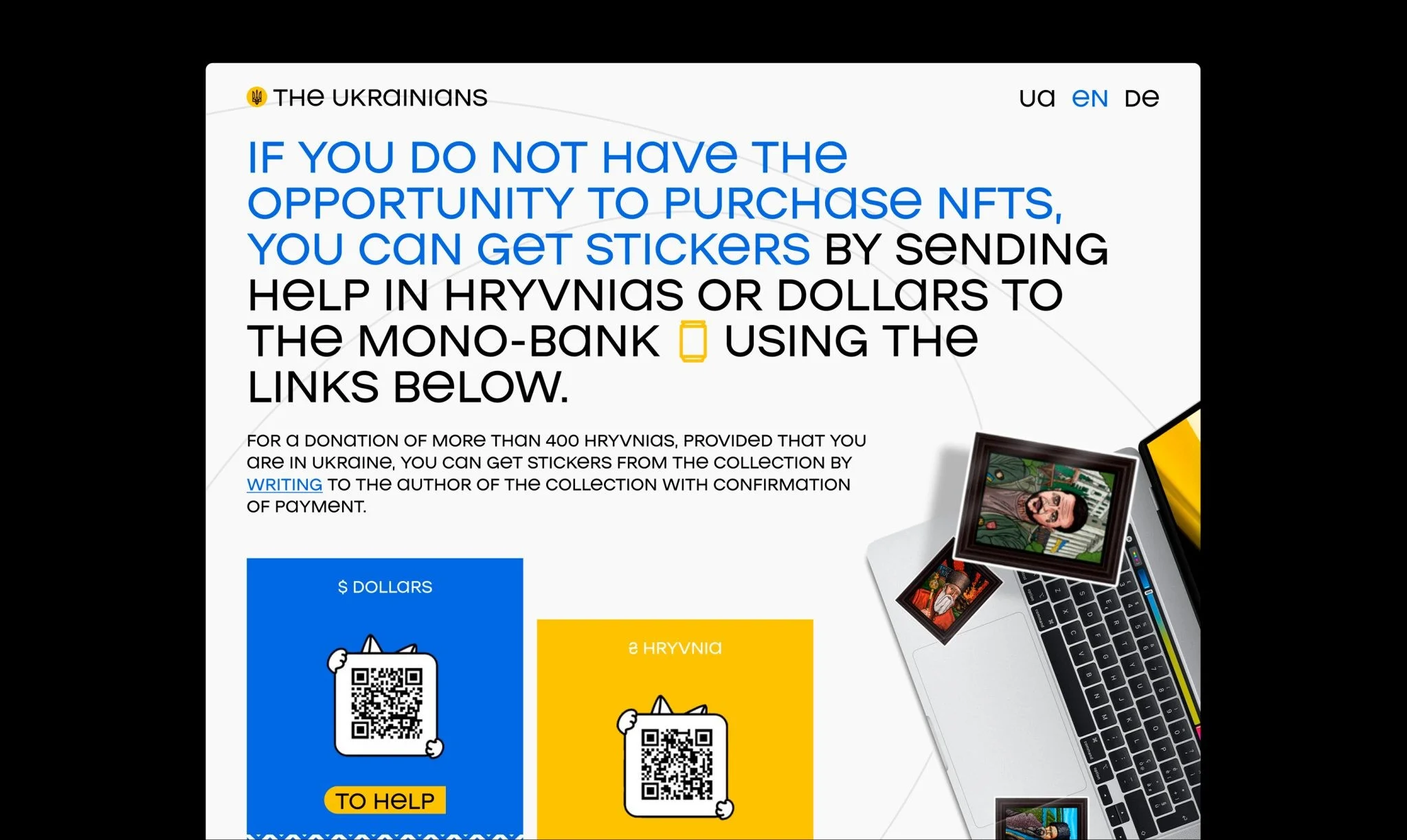 UI/UX Design for The Ukrainians | Portfolio UI/UX Design for The Ukrainians | Portfolio
