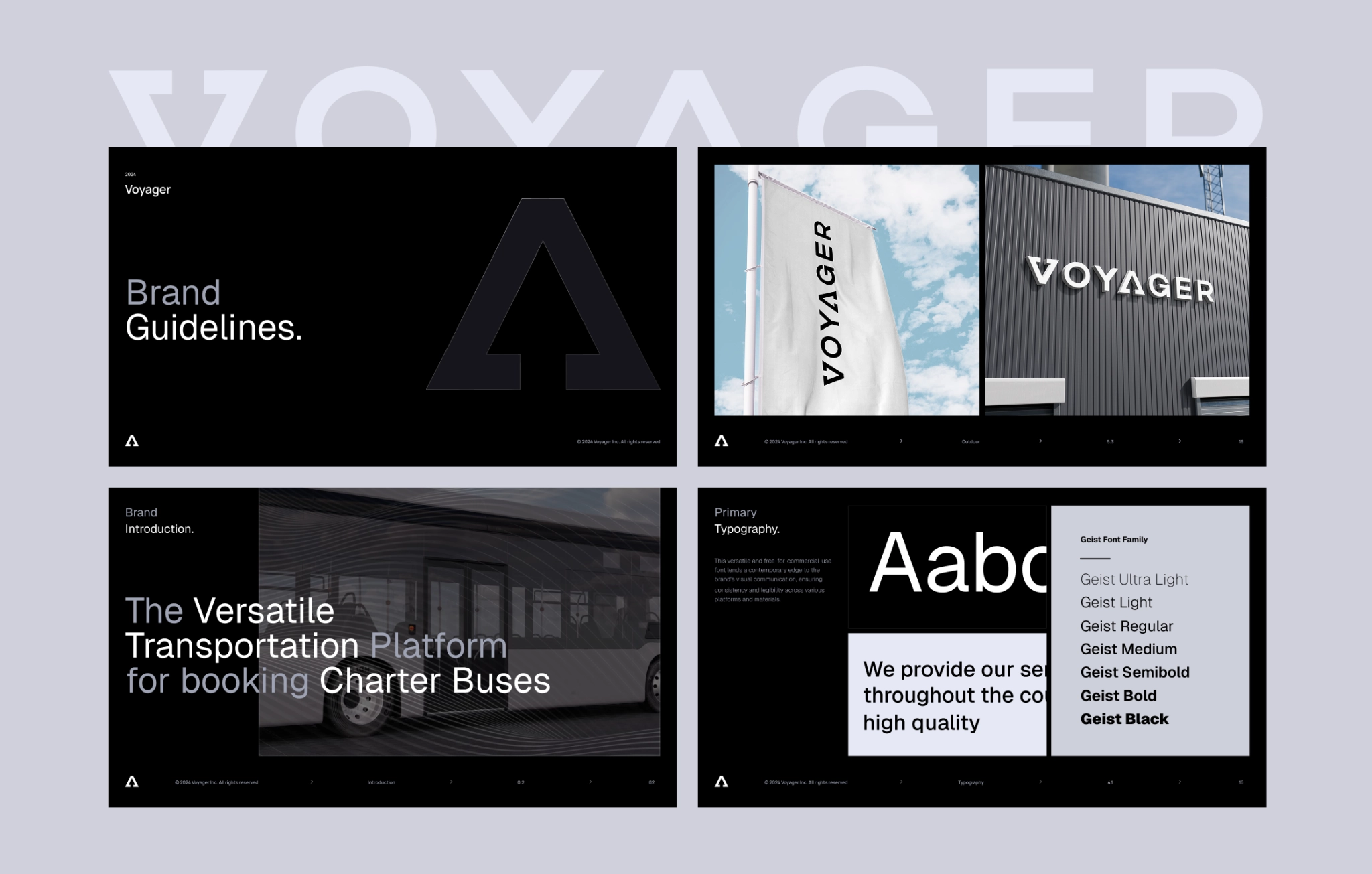 Voyager brand guidelines overview