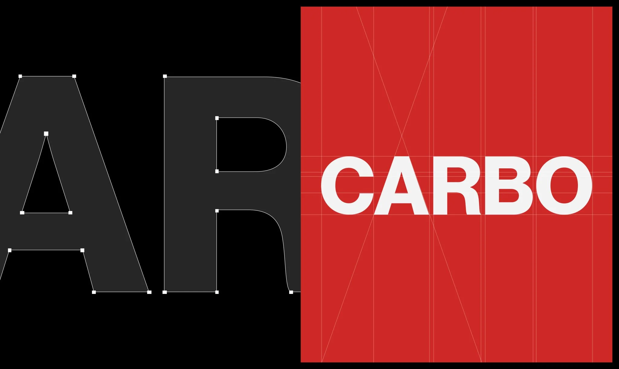 CARBO logo grid design CARBO logo grid design