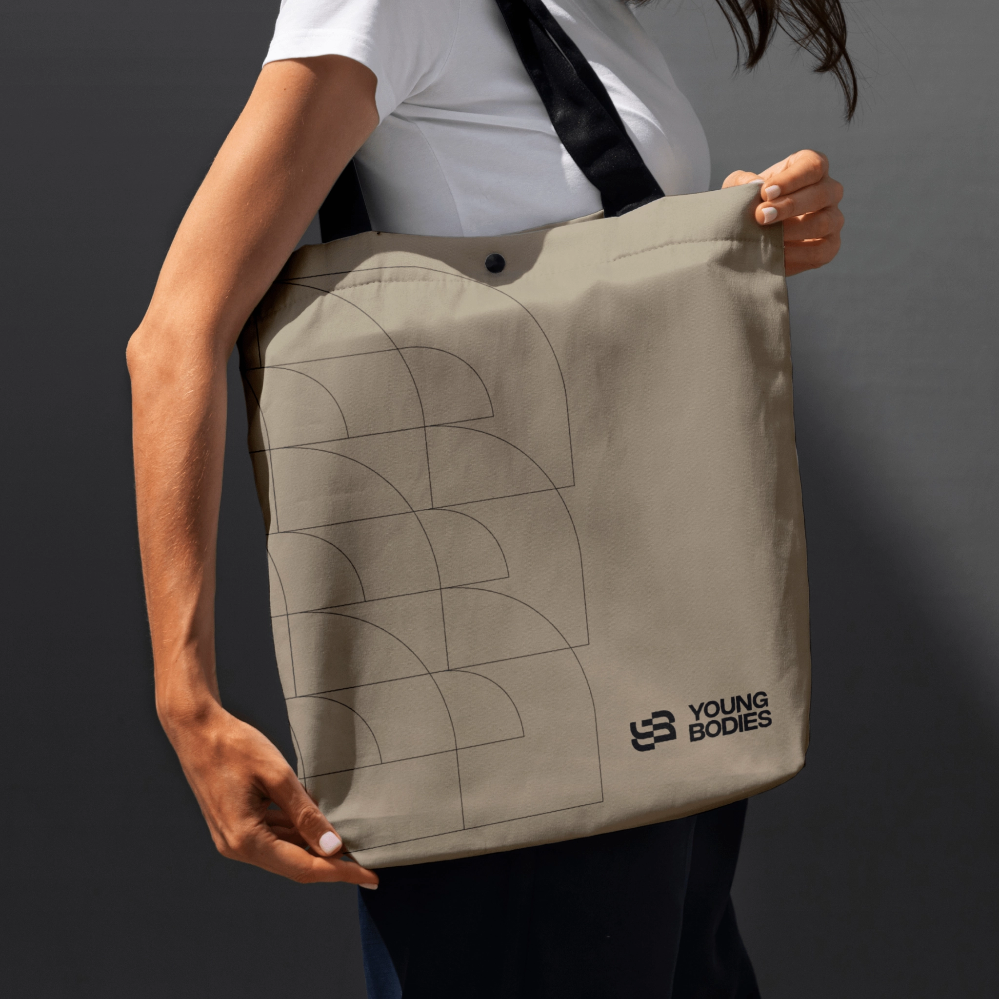 Tote bag with branding