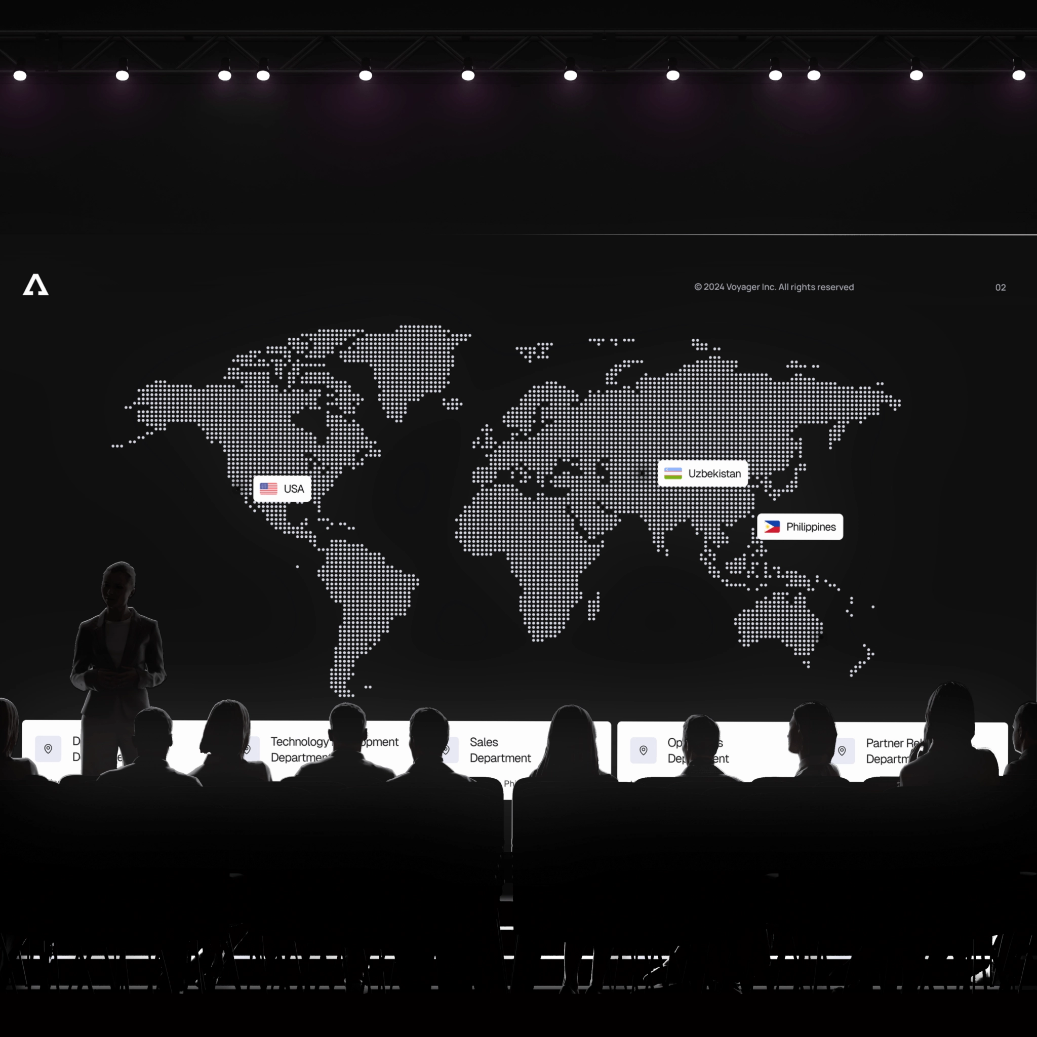 Voyager international locations Voyager global offices map