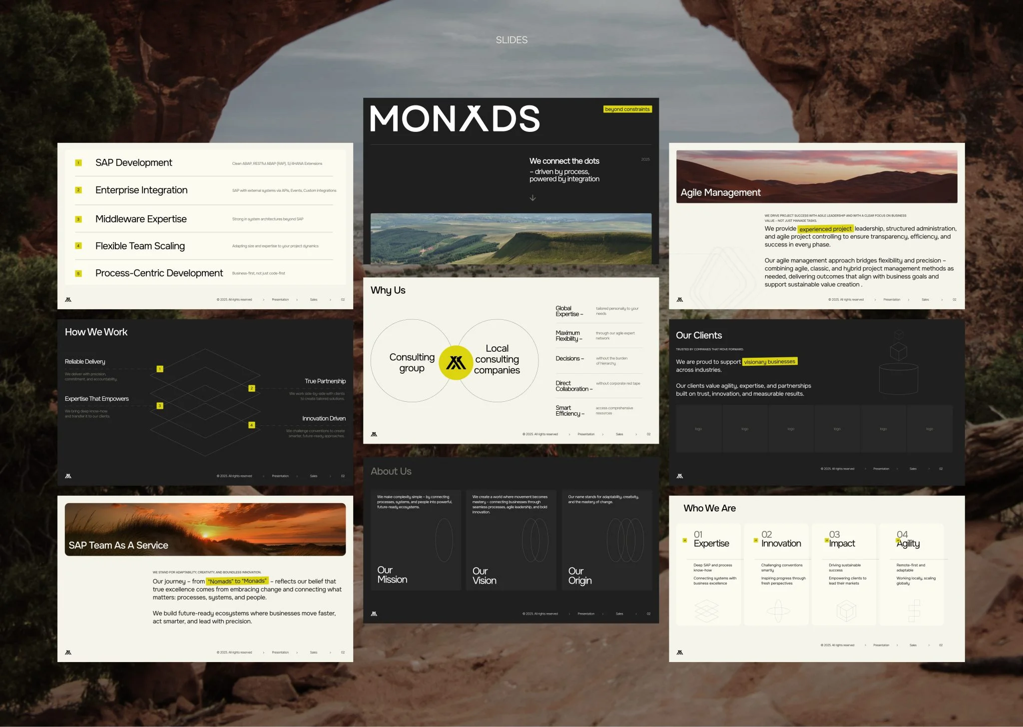 Monads presentation slides overview