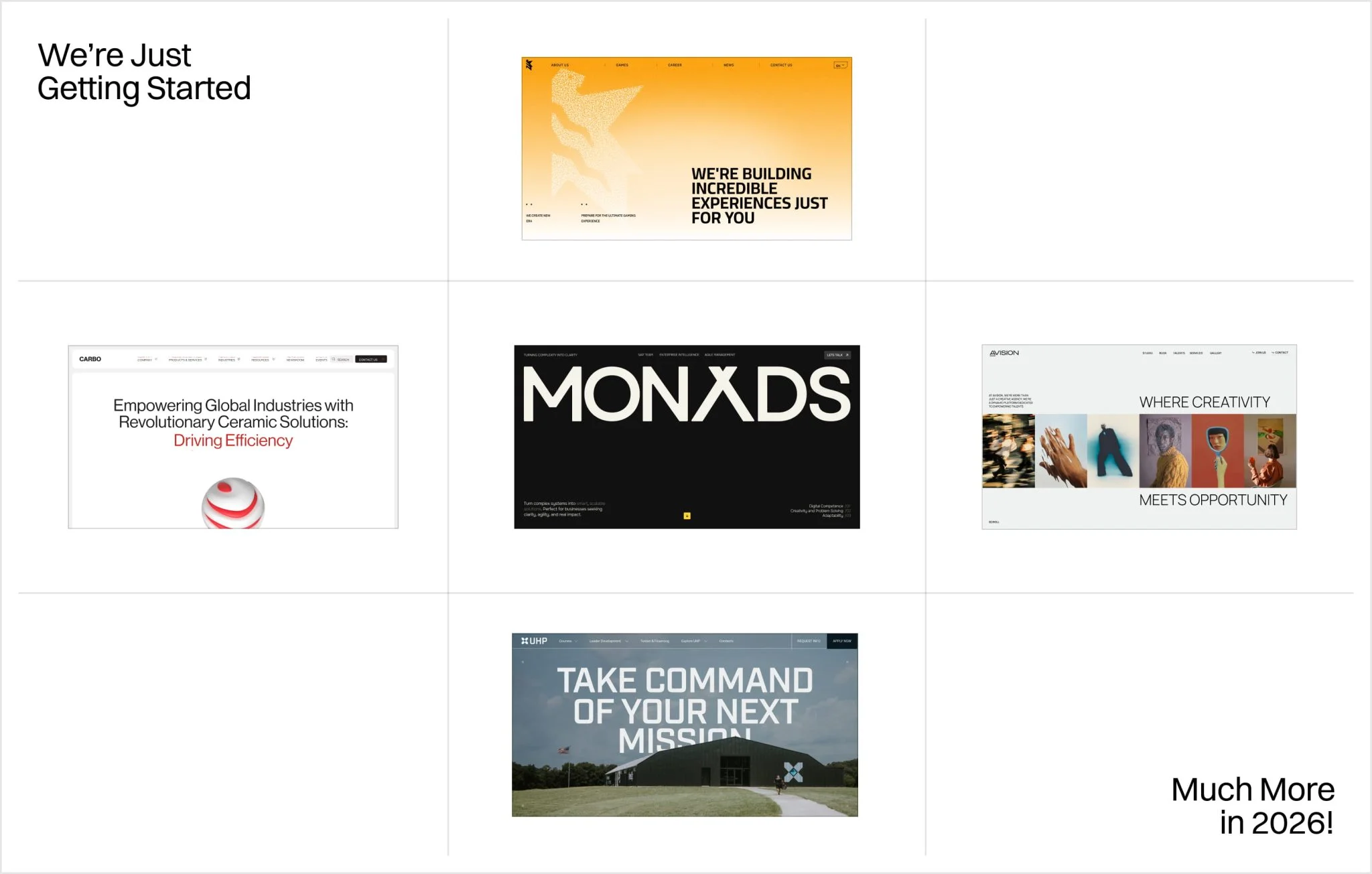 Featured VALMAX websites 2025