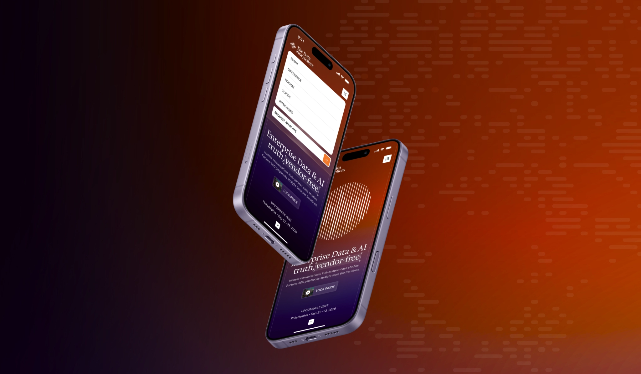 Responsive mobile website design
